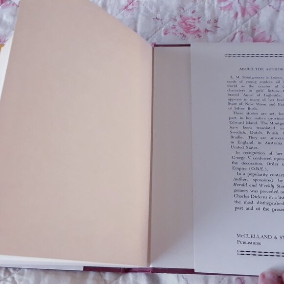 1939 Anne of Ingleside L.M Montgomery Canadian Edition Hardcover - Picture 13 of 16